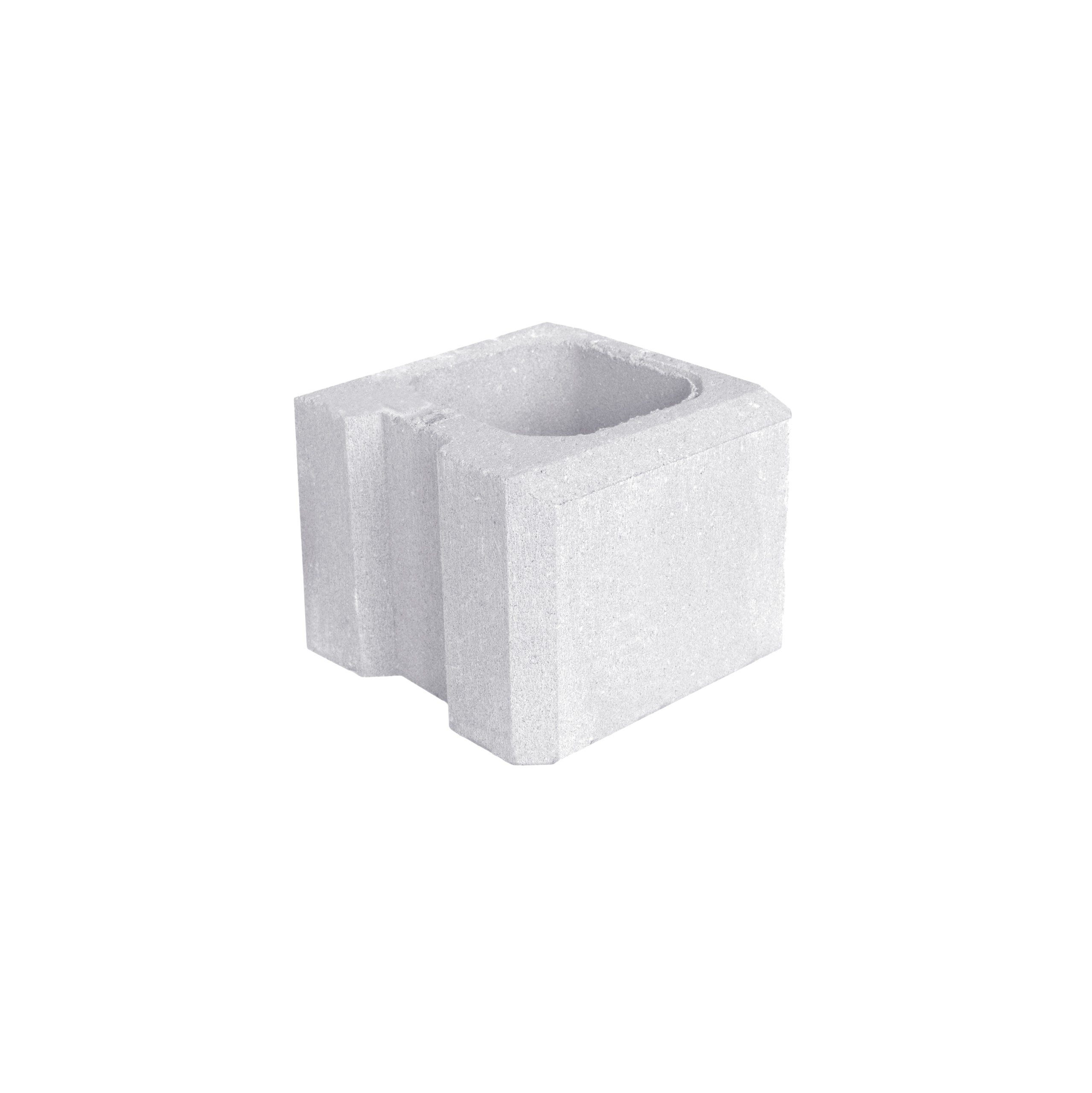 PRESBETON - SIMPLE BLOCK - HX 3/20/AF tvarovka ukončující poloviční (Hladký Přírodní) — foto 9