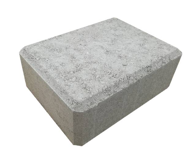 PRESBETON - SIMPLE BLOCK - HX 1/30/AFU tvarovka plná ukončující sloupková (Hladký Přírodní) — foto 1