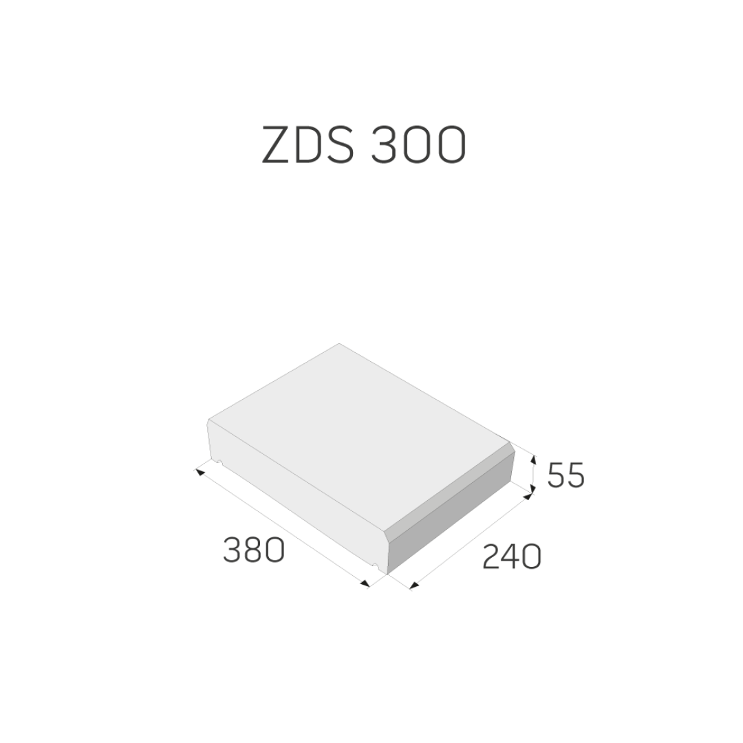 presbeton-zds-300-zakrytova-deska-sloupkova-simple-block-hladky-prirodni — foto 2