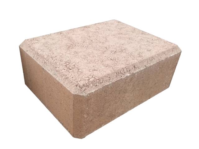 PRESBETON - SIMPLE BLOCK - HX 1/30/AFU tvarovka plná ukončující sloupková (Hladký Přírodní) — foto 1