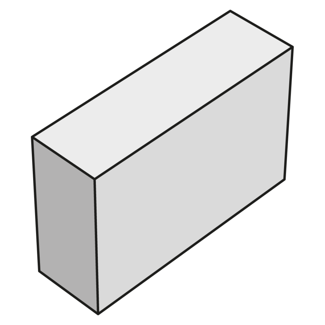 PRESBETON - FACE BLOCK, příčkovka - HX 4/9/A příčkovka hladká (Hladký Přírodní) — foto 3