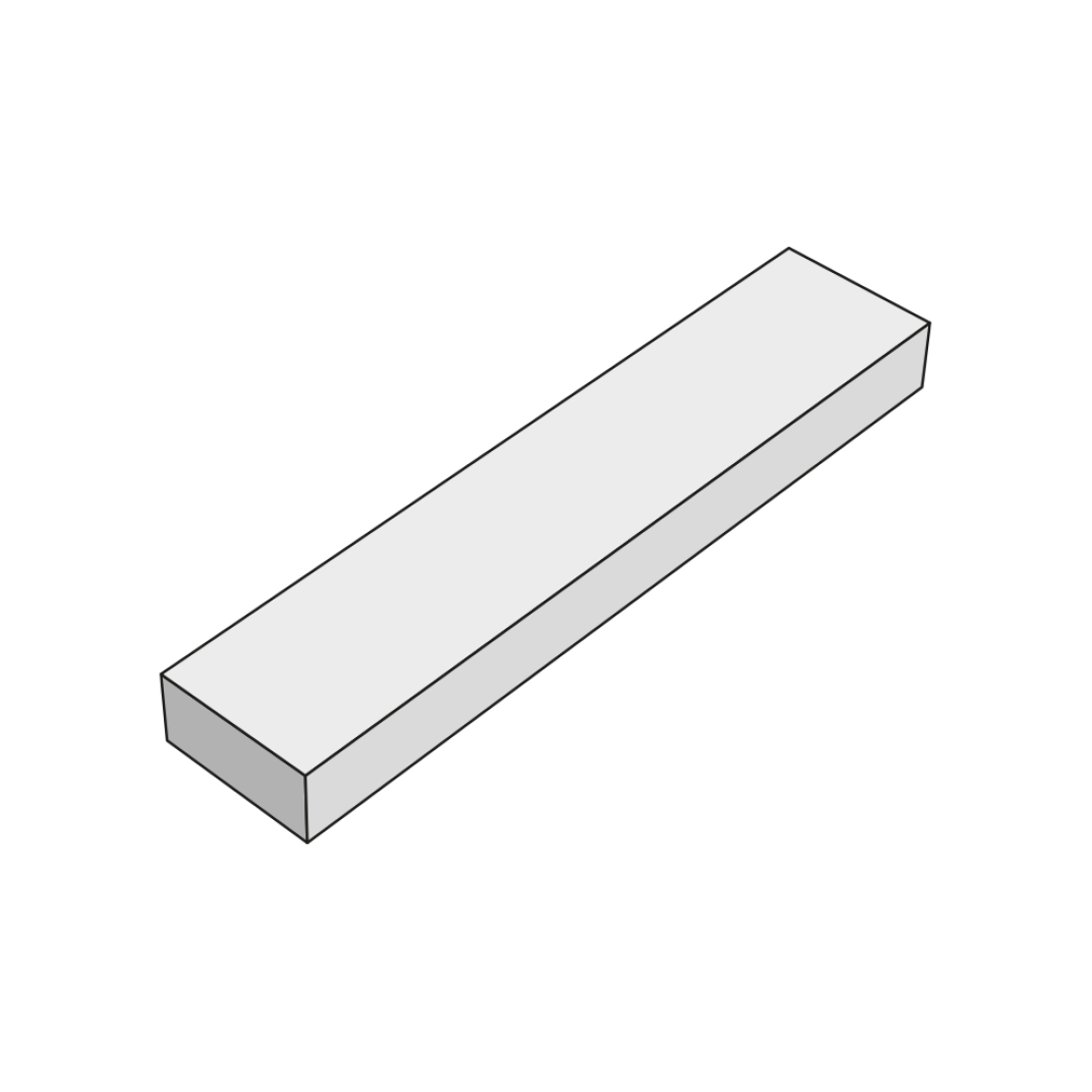 PRESBETON - Stupeň přímý 155 cm (Hladký Přírodní) — foto 2