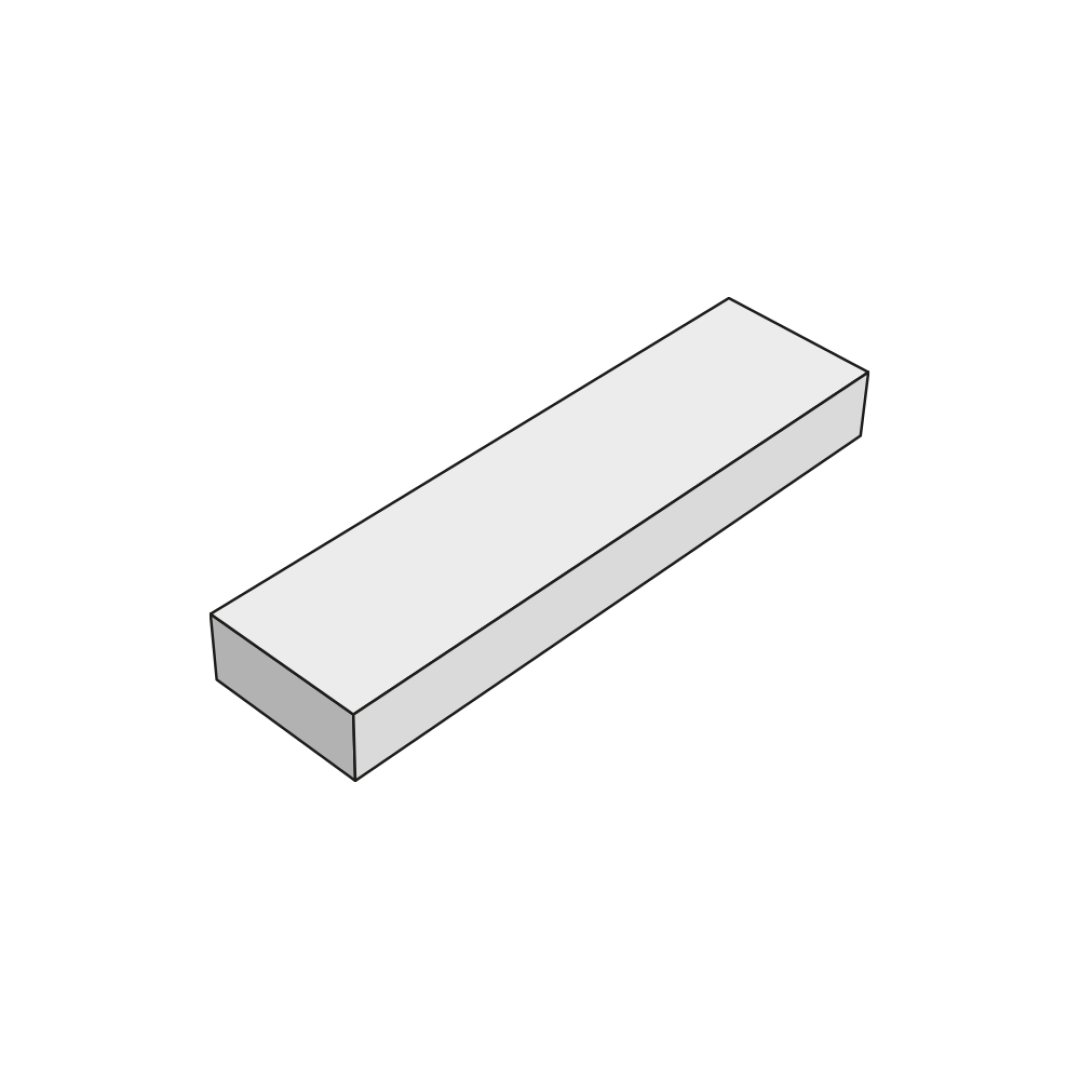 PRESBETON - Stupeň přímý 125 cm (Hladký Přírodní) — foto 2